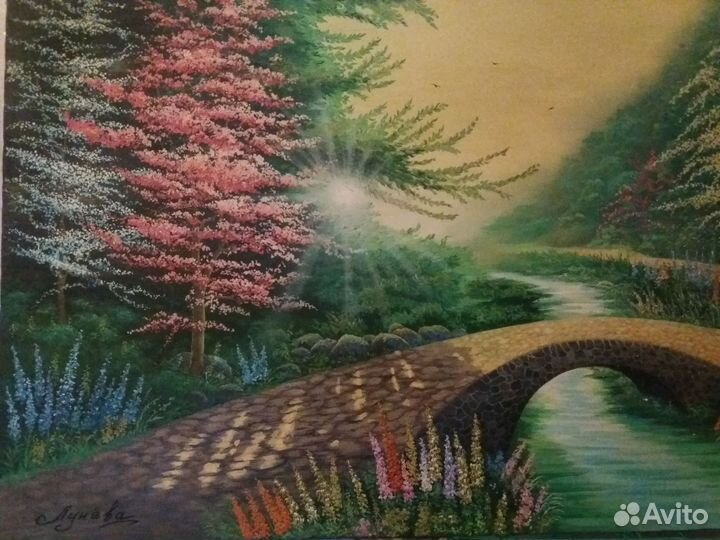 Картины и каминные часы