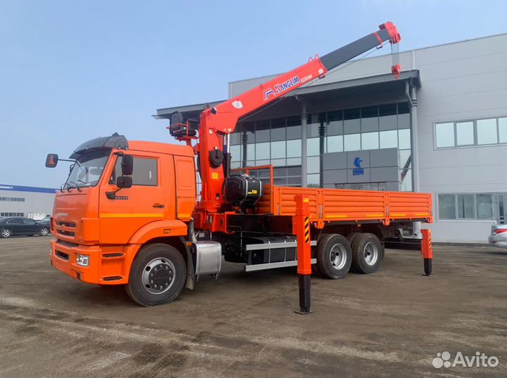 КАМАЗ 65115 с КМУ, 2024