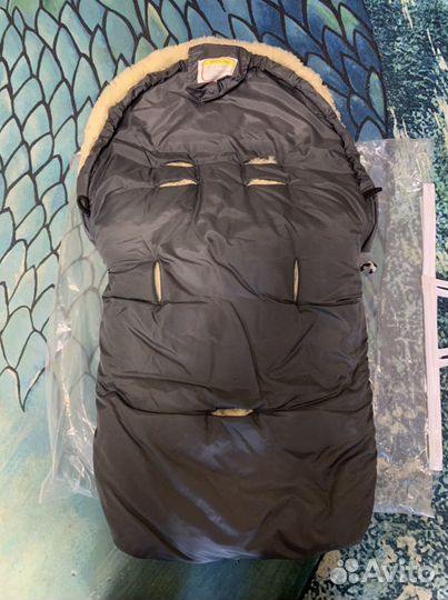 Конверт меховой в коляску Mansita