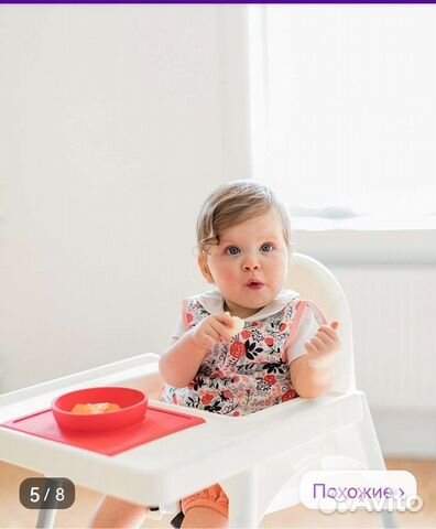 Тарелка силиконовая для прикорма, не скользящая