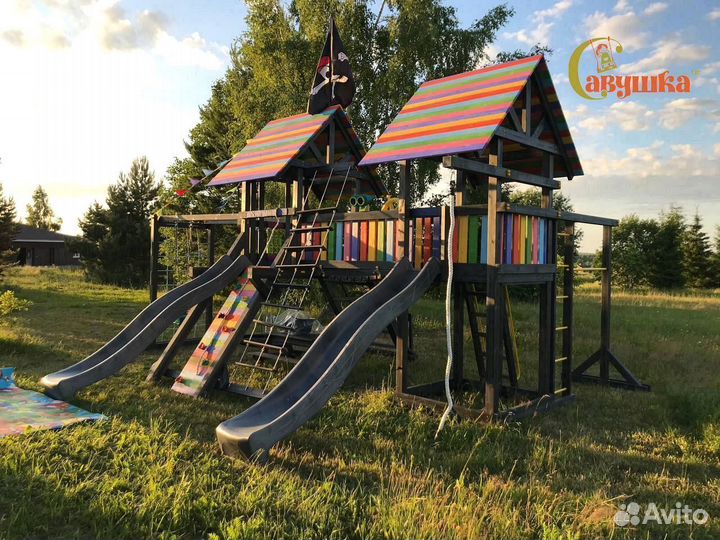 Детские спортивные комплексы для дачи