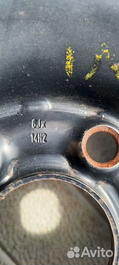 Диски r14 volkswagen