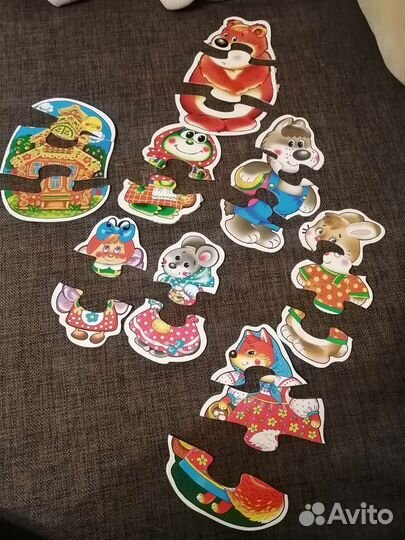 Развивающие игрушки пакетом и по отдельности