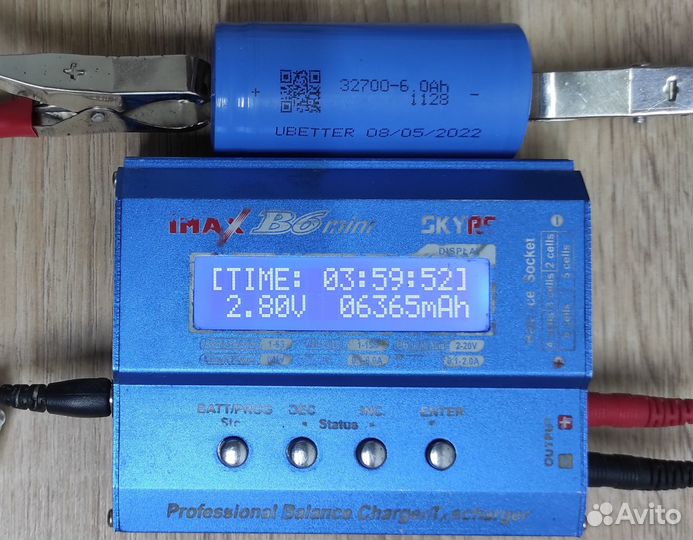 Аккумулятор 32650(32700) lifepo4 3,2V 6000 mАh