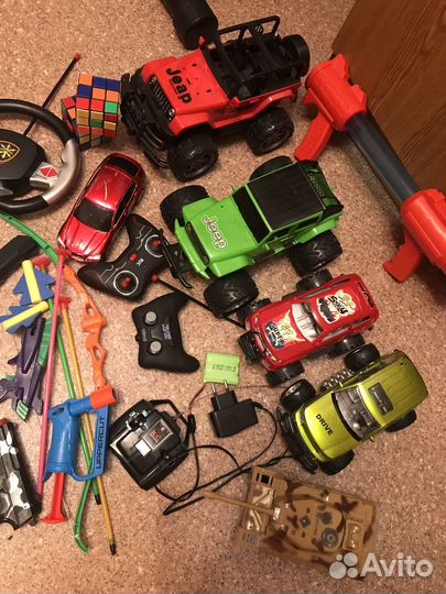 Детские машинки игрушки пакетом