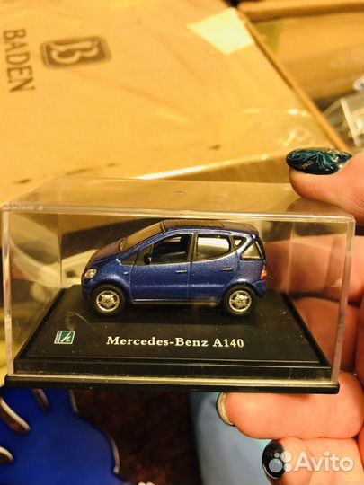 Модель автомобиля 1:72