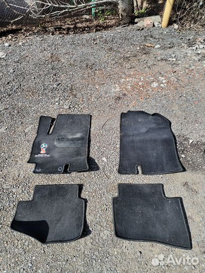 Коврики на hyundai solaris оригинал