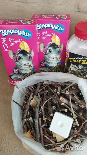 Корм, песок погрызушки для шиншиллы