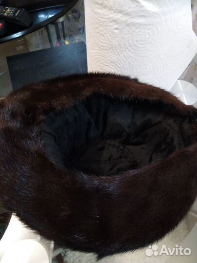 Шапка норковая женская