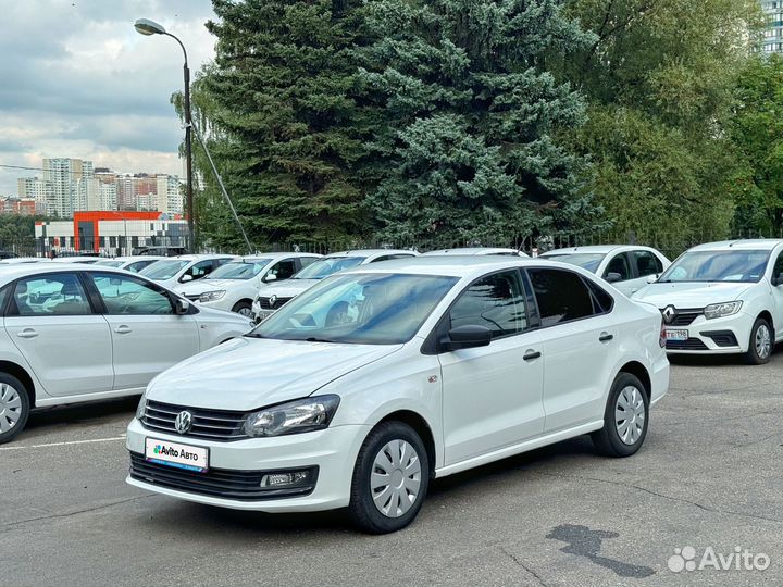 Volkswagen Polo 1.6 AT, 2019, 225 297 км