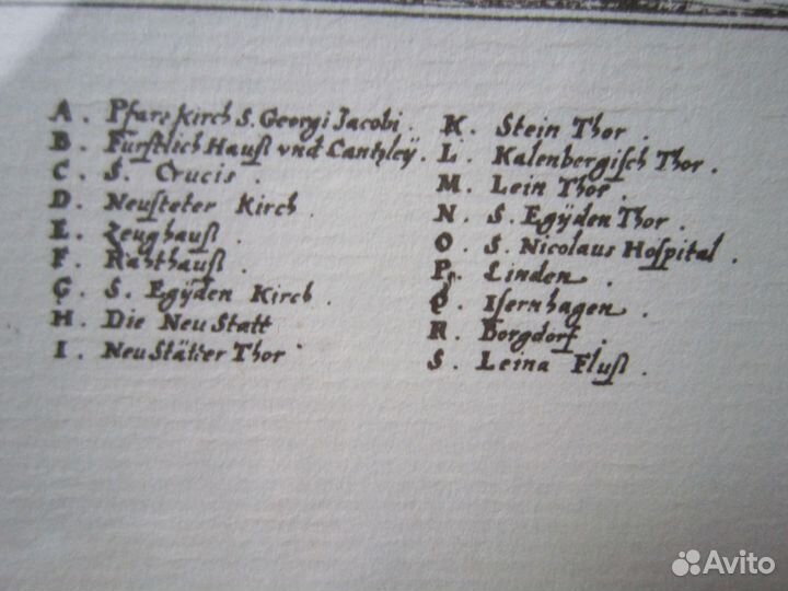 Гравюра Hannover