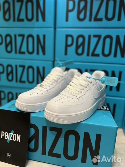 Nike air force 1 07 low white Оригинал (Poizon )