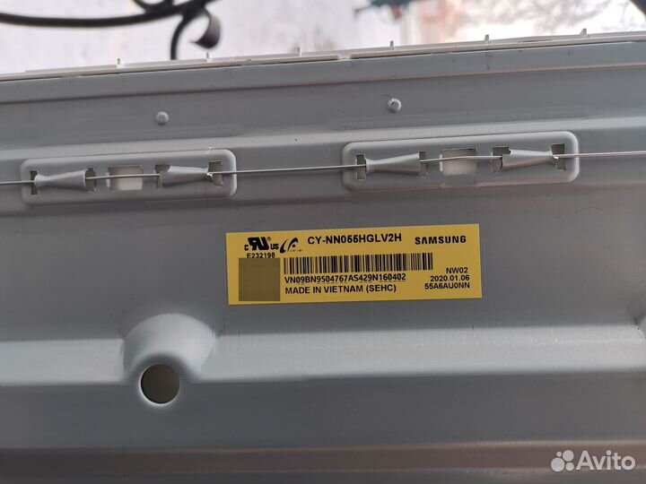 Телевизор Samsung UE55RU7140U (По запчастям)