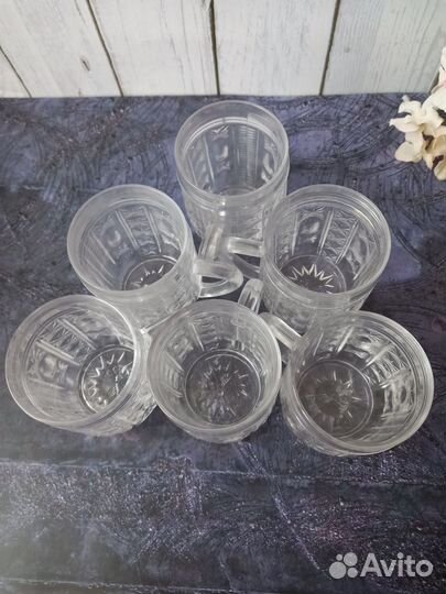 Кружка стекло Дятьковский хрусталь СССР