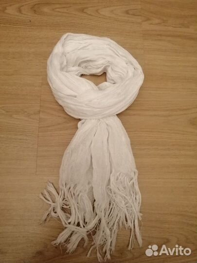 Шарф-снуд, комплект шапка и шарф