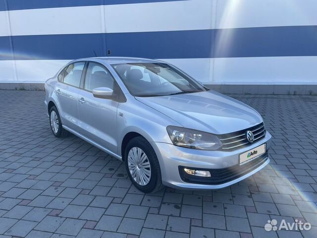 Volkswagen Polo 1.6 AT, 2018, 159 000 км