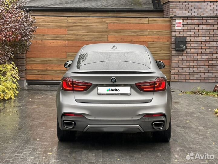 BMW X6 3.0 AT, 2017, 163 500 км