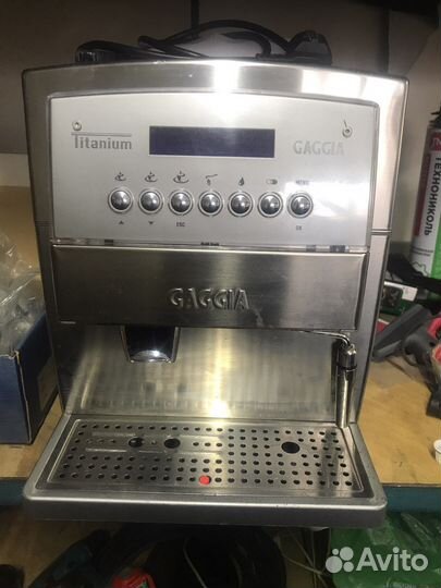 Кофемашина gaggia titanium