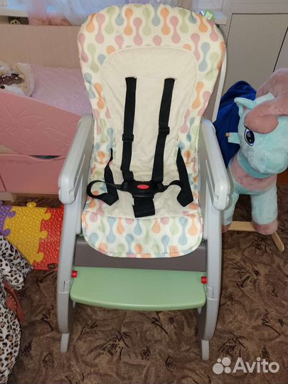 Стульчик для кормления babyton 2 в 1 трансформер