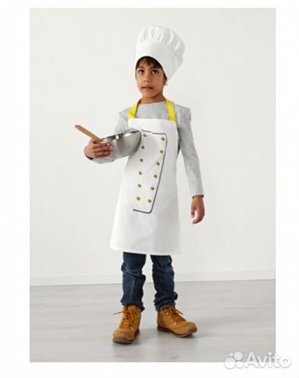 Toppklocka детский фартук и колпак Икеа