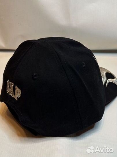 Yeezy Gap кепка Balenciaga black бейсболка чёрная
