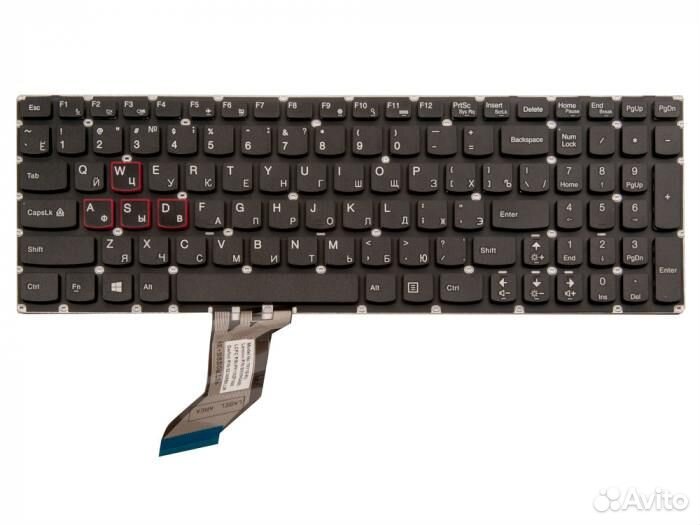 Клавиатура для ноутбука Lenovo IdeaPad Y700, Y700