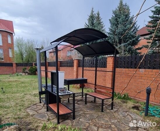 Мангал беседка