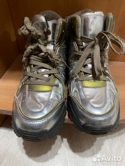 Ботинки зимние для девочки размер 34