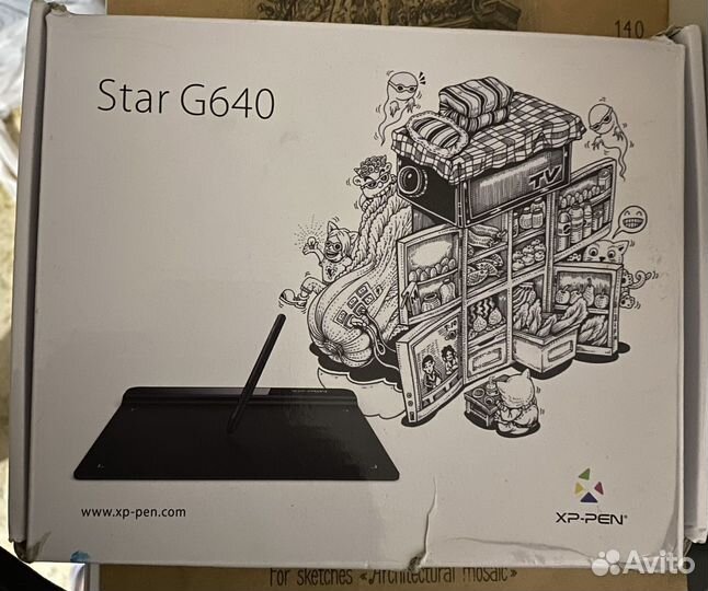 Графический планшет xp pen star g640