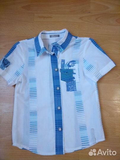 Рубашка для мальчика 122