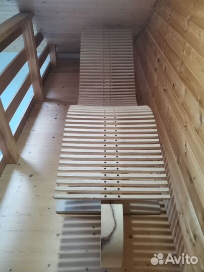 Анатомический шезлонг