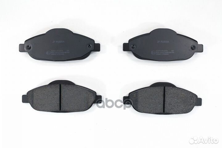 Колодки пер.peugeot 3008 1.6 BlueHDi 120 14