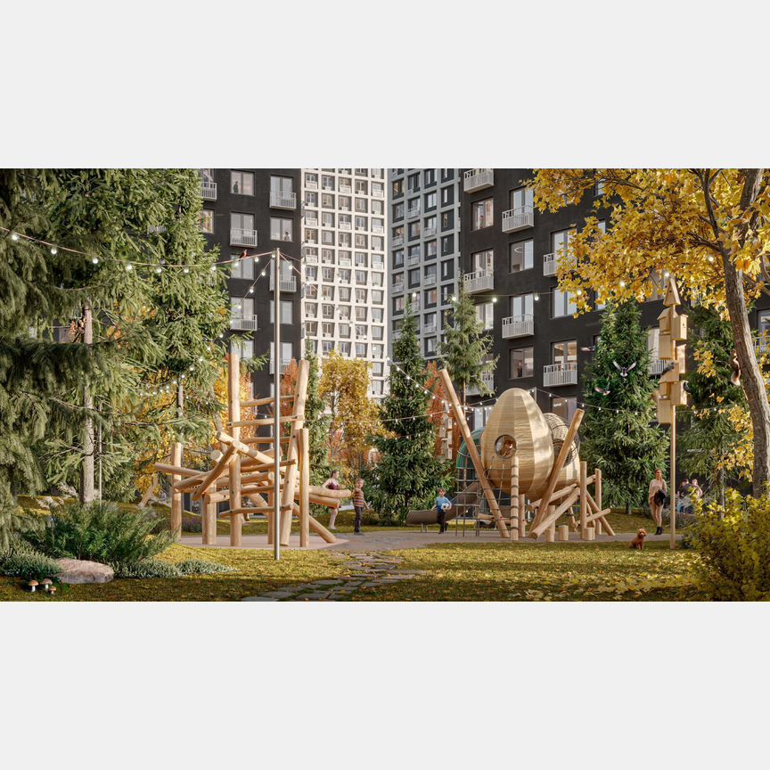 2-к. квартира, 62,1 м², 4/30 эт.