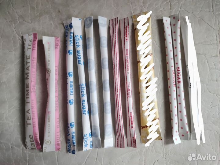 Сахар стики Япония, Китай