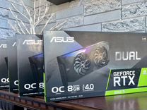 Видеокарта Rtx 3060 Ti 8GB Asus Dual OC/Пломба