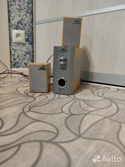 Колонки для компьютера с сабвуфером