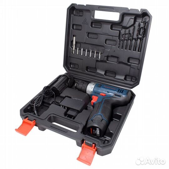 Шуруповерт аккумуляторный 12V,1.3Ah патрон 0,8-10м