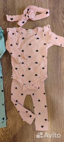 Комплект боди,штанишки,повязка на голову.детский
