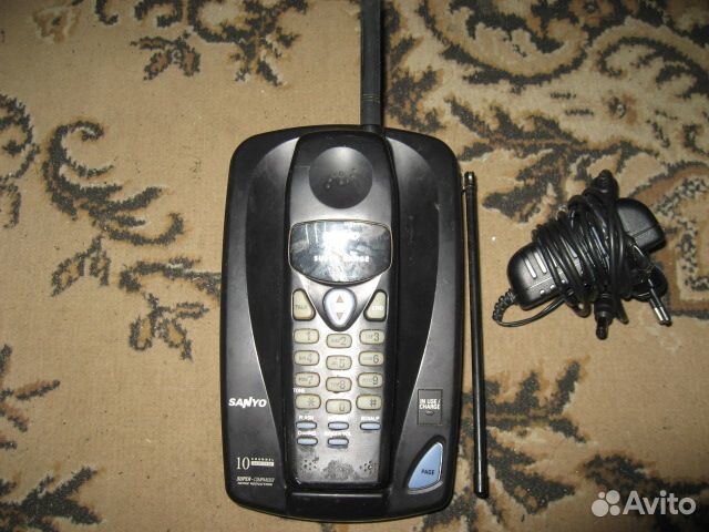 Радиотелефон Sanyo CLT-V121RU Дальнобойный Граббер