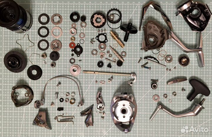 Обслуживание и ремонт рыболовных катушек