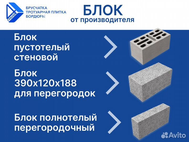 Керамзитобетонные блоки от производителя