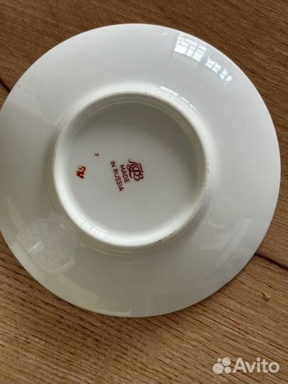 Кофейная пара лфз костяной фарфор