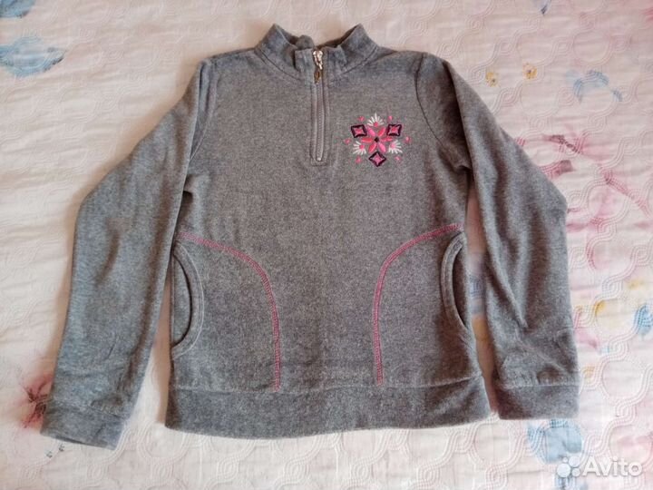 Платья, футболки, шорты, штаны, кофты б/у 122см