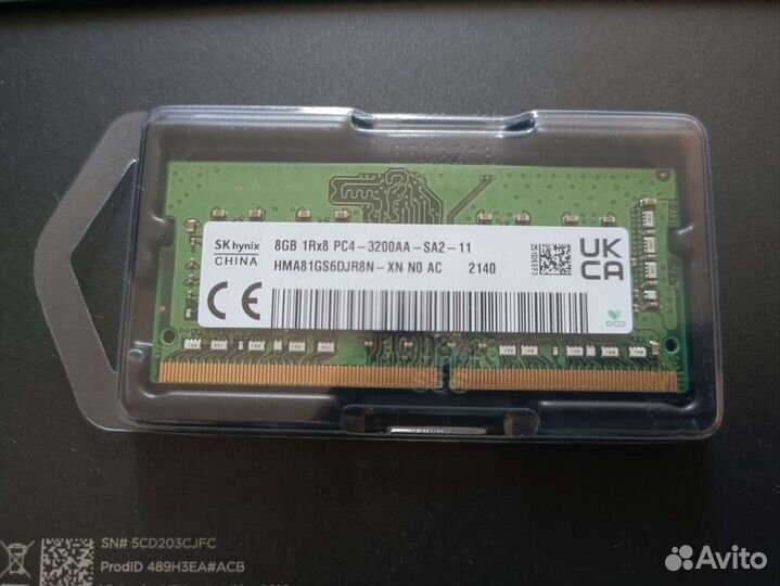 Оперативная память для ноутбука ddr4 8gb