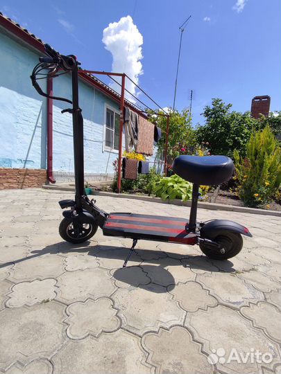 Электросамокат с сиденьем взрослый
