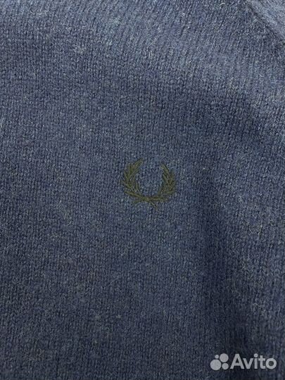 Свитер Fred Perry Vintage шерсть оригинал S