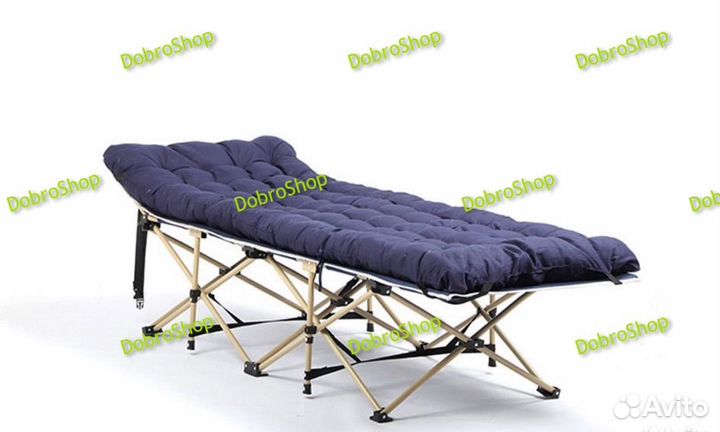 Раскладушка туристическая складная 190х67см