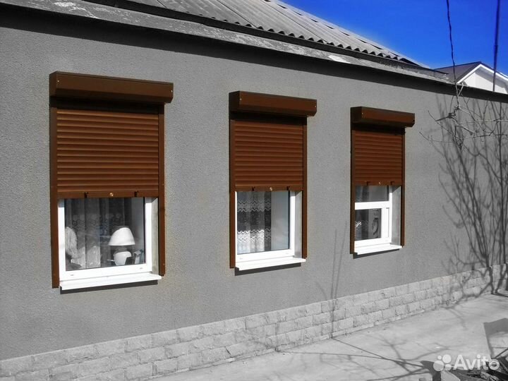 Рольставни на окна без монтажа