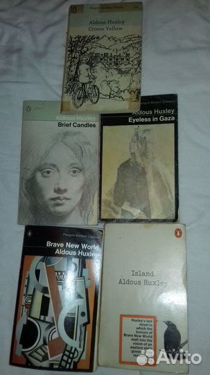 Книги б\у на англ, франц. языке