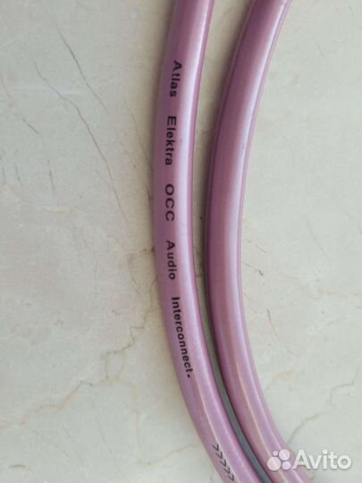 Межблочный кабель rca Atlas Elektra